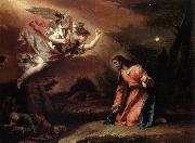 RICCI, Sebastiano Prayer in the Garden Spain oil painting artist